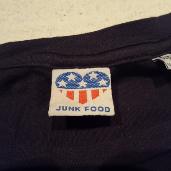 Junk Food Valentine's Graphic Fun Shirt Top Large - Picture 3 of 5